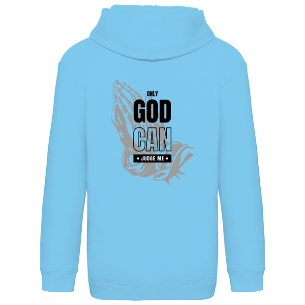 Kids Basic Hoodie "Judge me" - by-grace.store