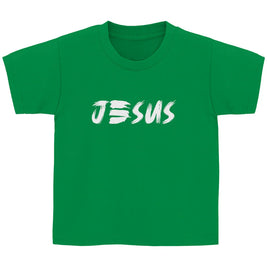 Kinder T-Shirt „JESUS“ – Christliches Statement Shirt für Jungen & Mädchen | byGraceStore