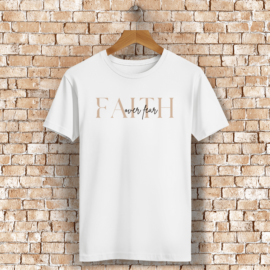 ST/ST Rocker T-Shirt "Faith over Fear" - by-grace.store
