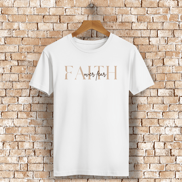 ST/ST Rocker T-Shirt "Faith over Fear" - by-grace.store