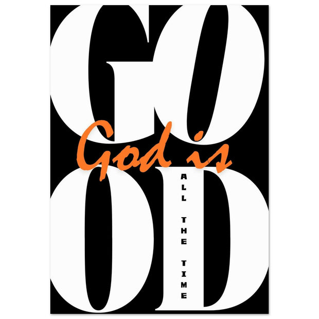 Poster II "God is Good" - by-grace.store