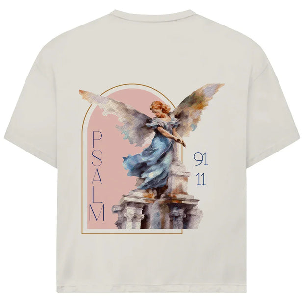 Psalm 91:11 Oversize T-Shirt | Schutzengel-Motiv | JJ Streetwear