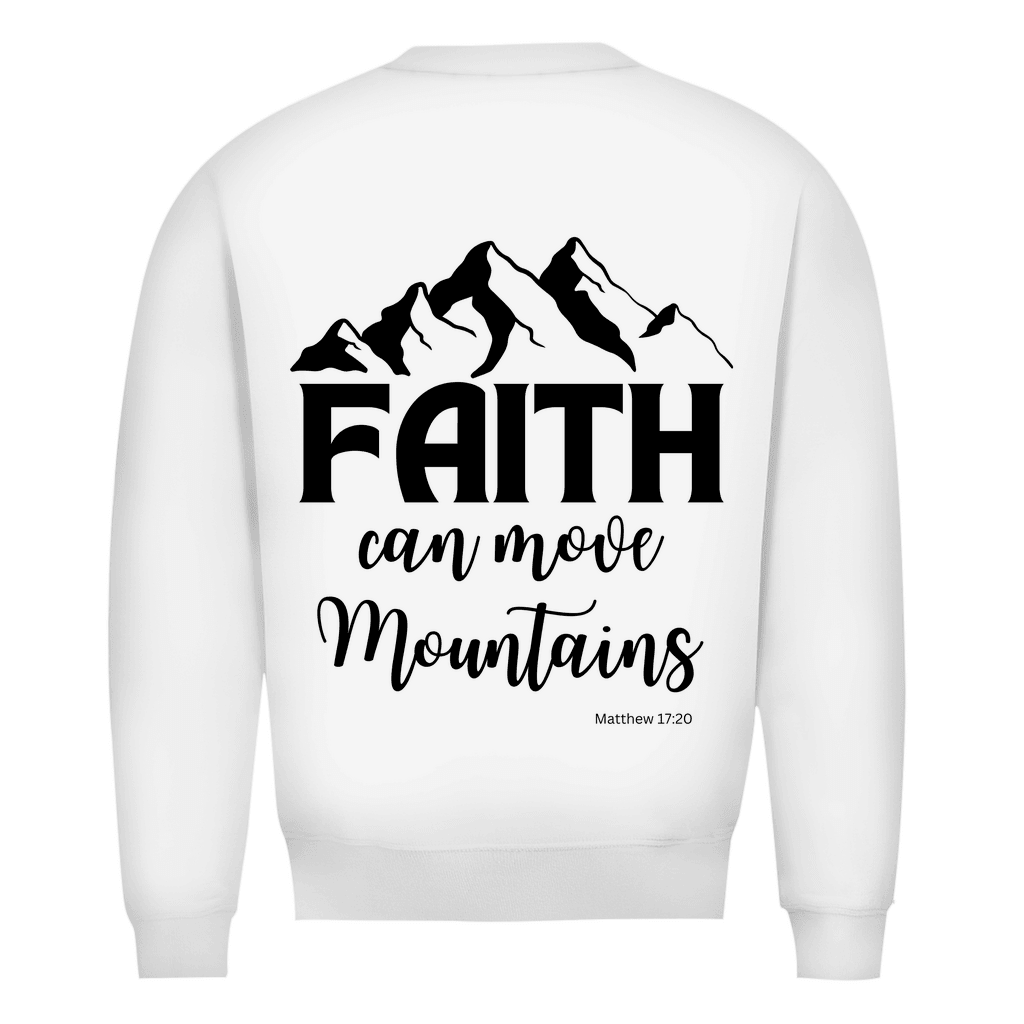 Herren Premium Bio Sweatshirt "Faith " - by-grace.store