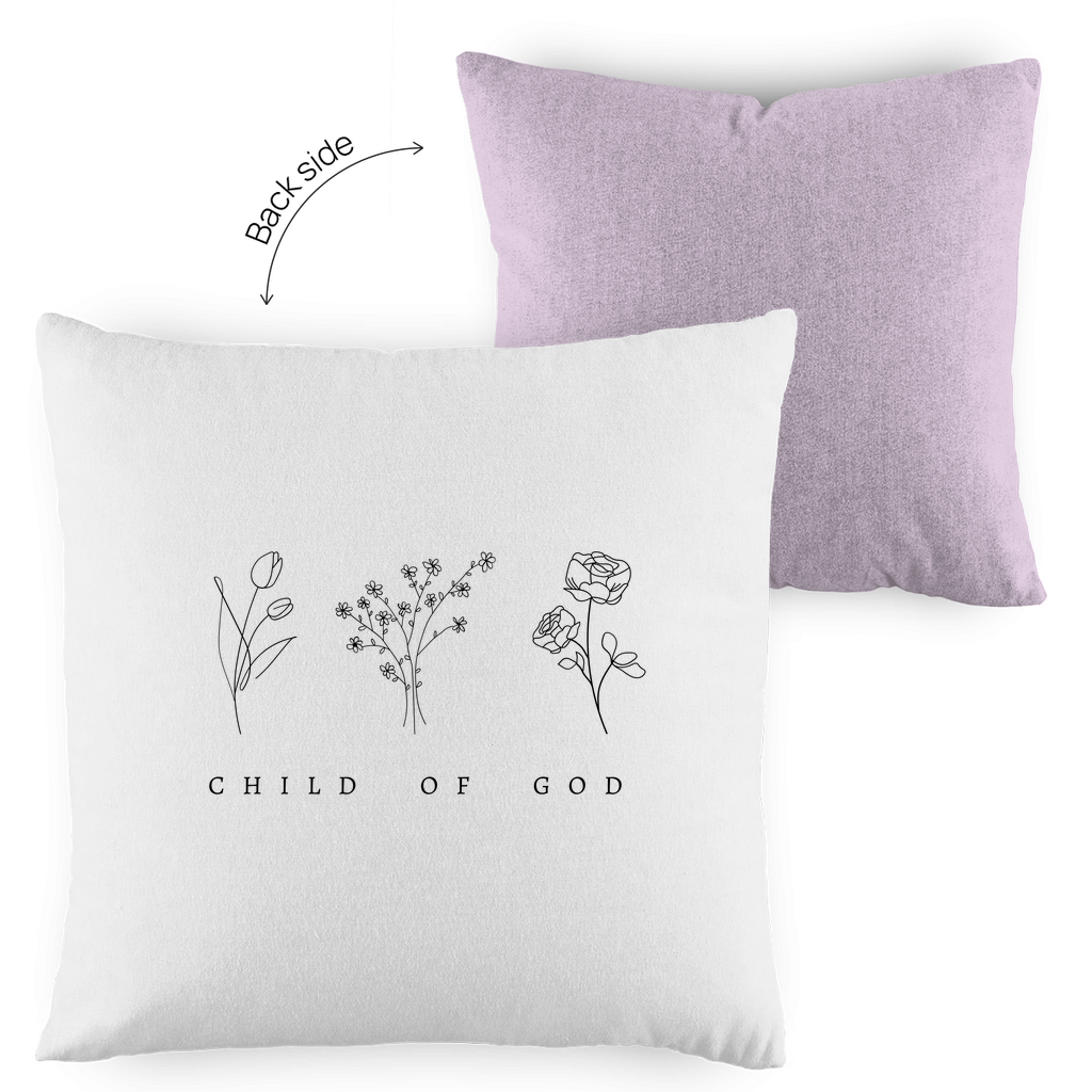 Kopfkissen zweifarbig "Child of God" - by-grace.store