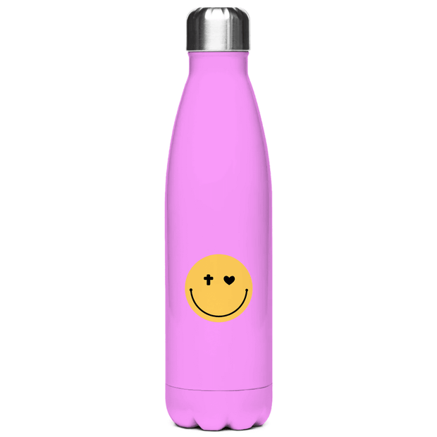 Edelstahl-Thermoflasche "Smiley" - by-grace.store