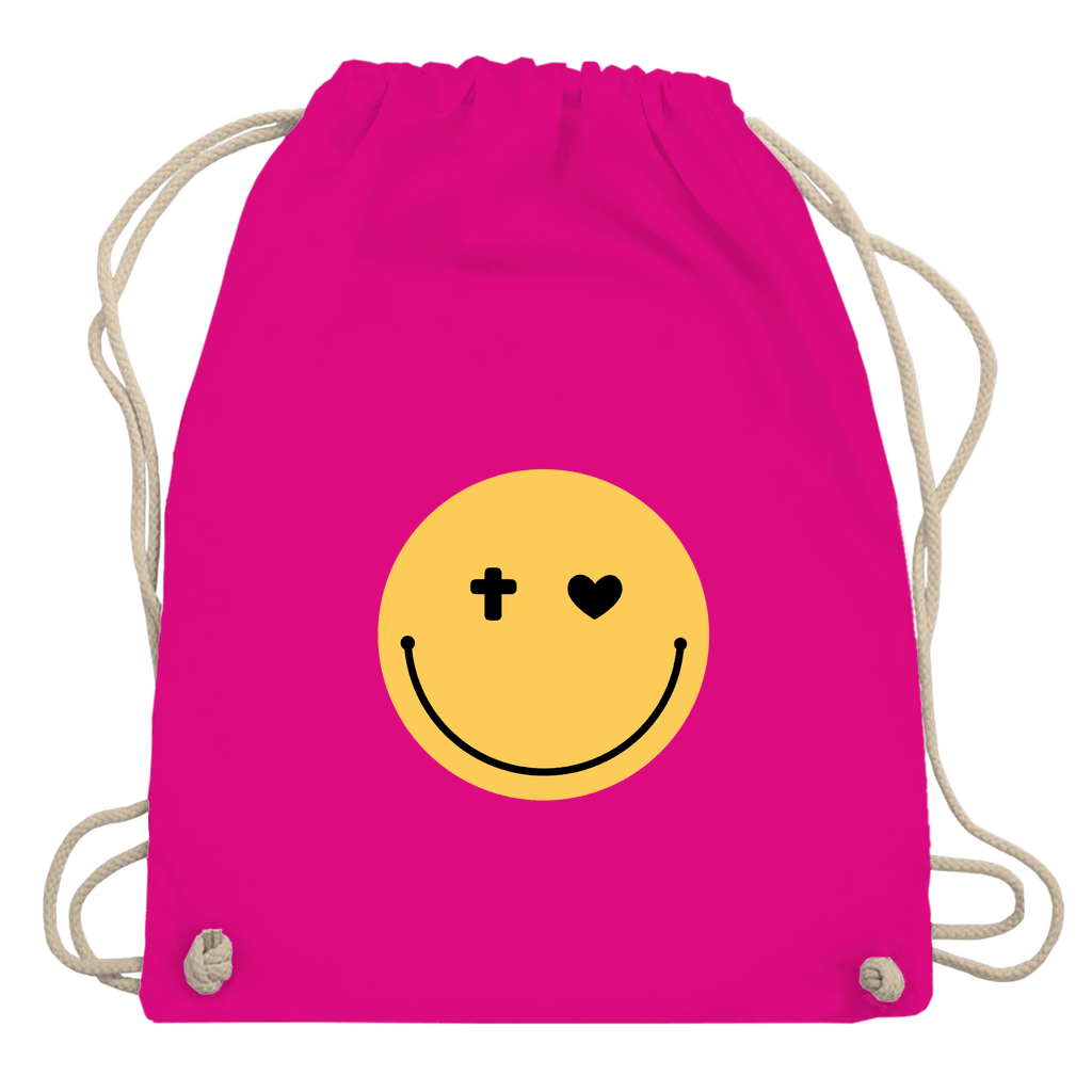 Turnbeutel "Smiley" - by-grace.store