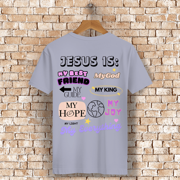ST/ST Rocker T-Shirt "Jesus is" - by-grace.store