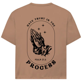 Trust the Process Oversize T-Shirt | Psalm 37:5 | Unisex Bio-Baumwolle