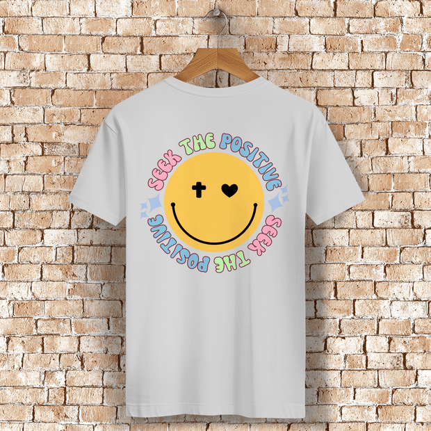 Unisex T-Shirt "Seek the Positive" - by-grace.store