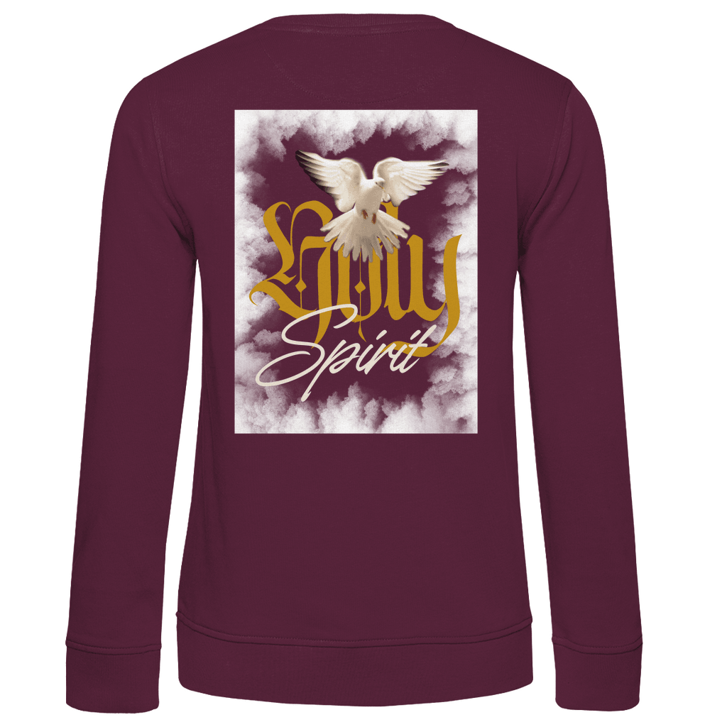 Damen Premium Bio Sweatshirt "Holy Spirit" - by-grace.store