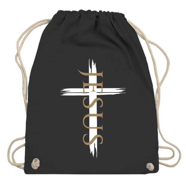 Turnbeutel "Jesus Kreuz" - by-grace.store