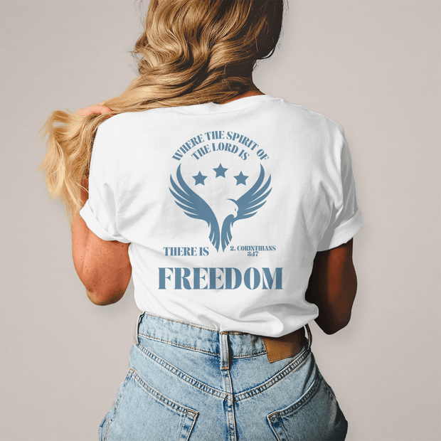 Damen T-Shirt "Freedom" - by-grace.store