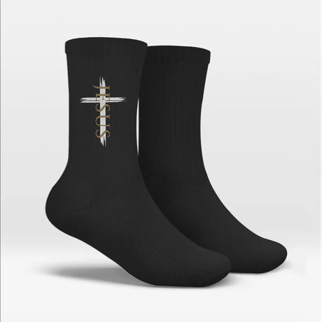Socken "Jesus Kreuz" - by-grace.store