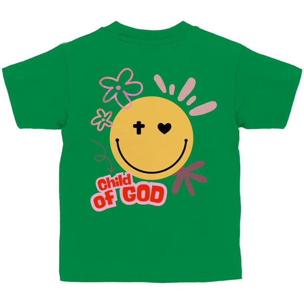 Kinder T-Shirt „Child of God“ – Christliches Basic Shirt für Jungen & Mädchen | byGraceStore