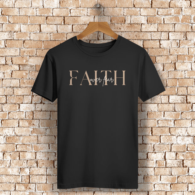 ST/ST Rocker T-Shirt "Faith over Fear" - by-grace.store