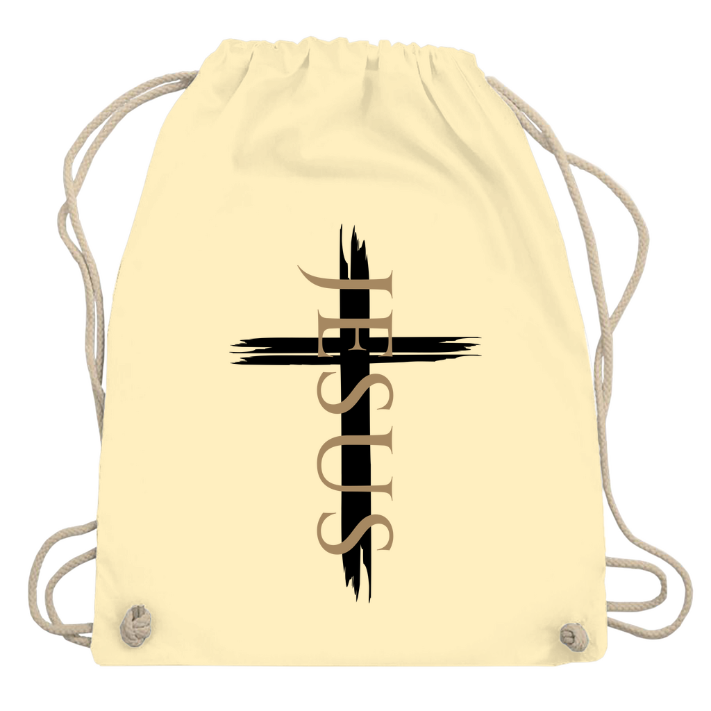 Turnbeutel "Jesus Kreuz" - by-grace.store