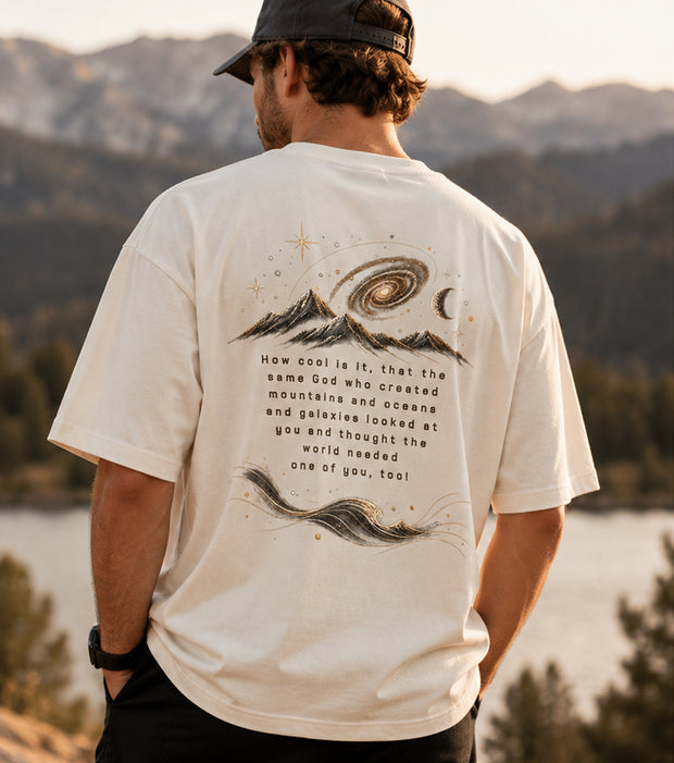 God Created You Oversize T-Shirt – Christliches Unisex Shirt /JJ Streetwear
