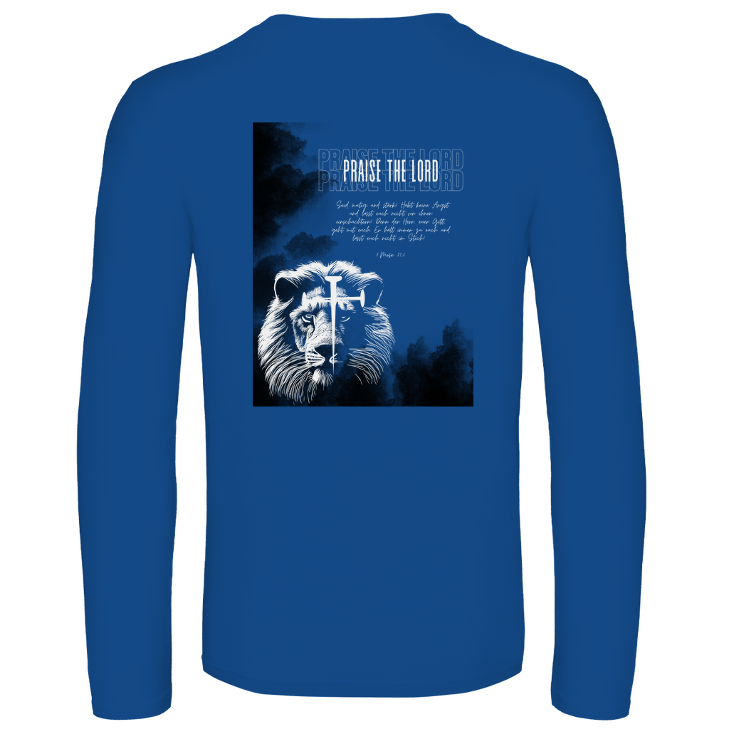 Unisex Langarmshirt "Lion" - by-grace.store