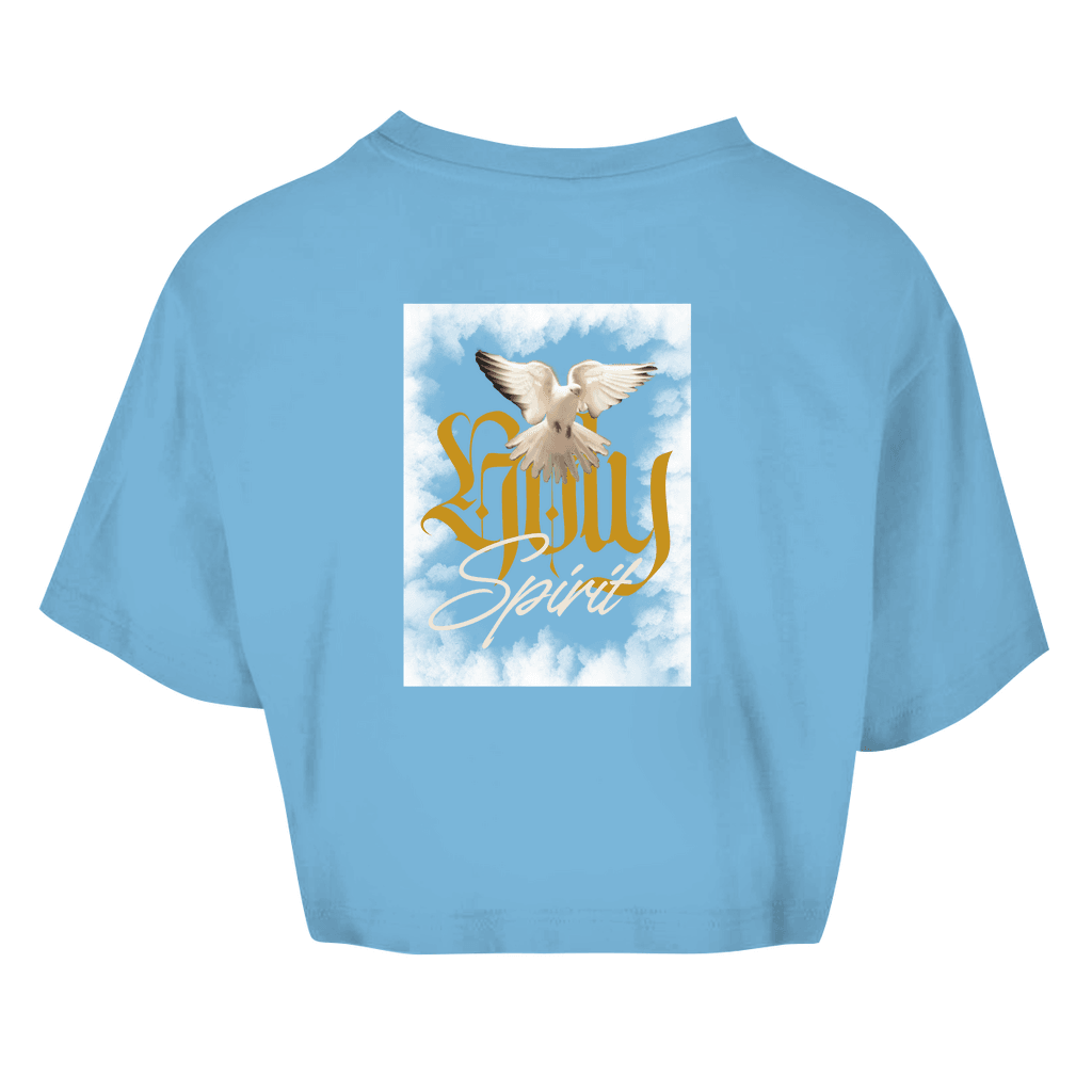 Damen Oversize Crop Top 