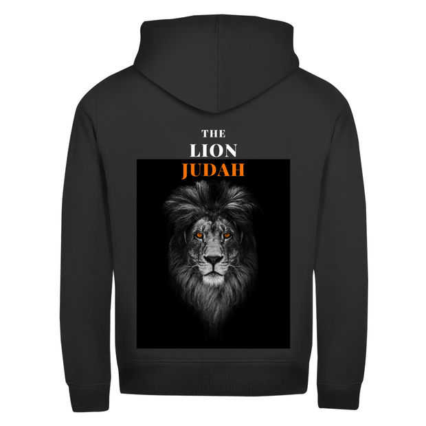 Herren Zipper Hoodie "Lion of Judah" - by-grace.store