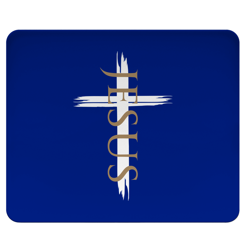 Mousepad "Jesus Kreuz" - by-grace.store
