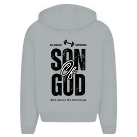 Herren Oversize Zipper Hoodie 