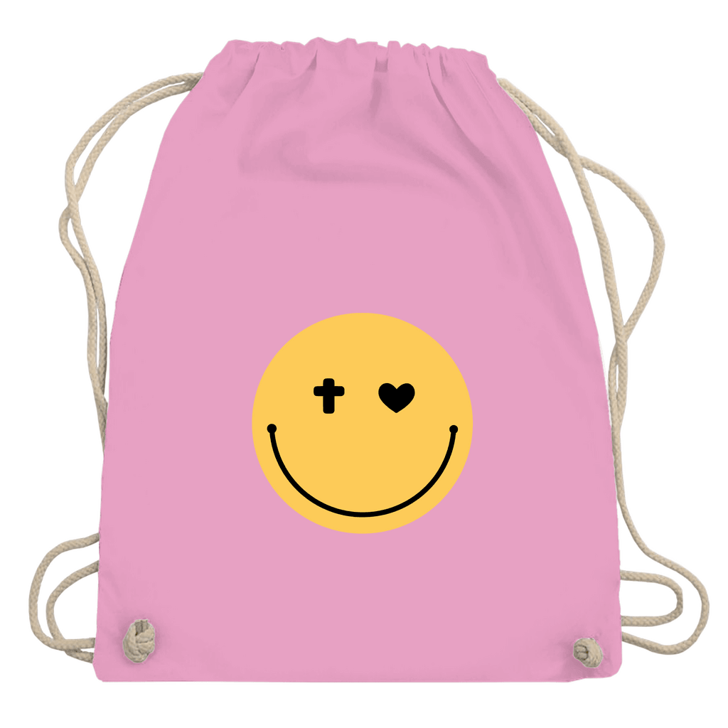 Turnbeutel "Smiley" - by-grace.store