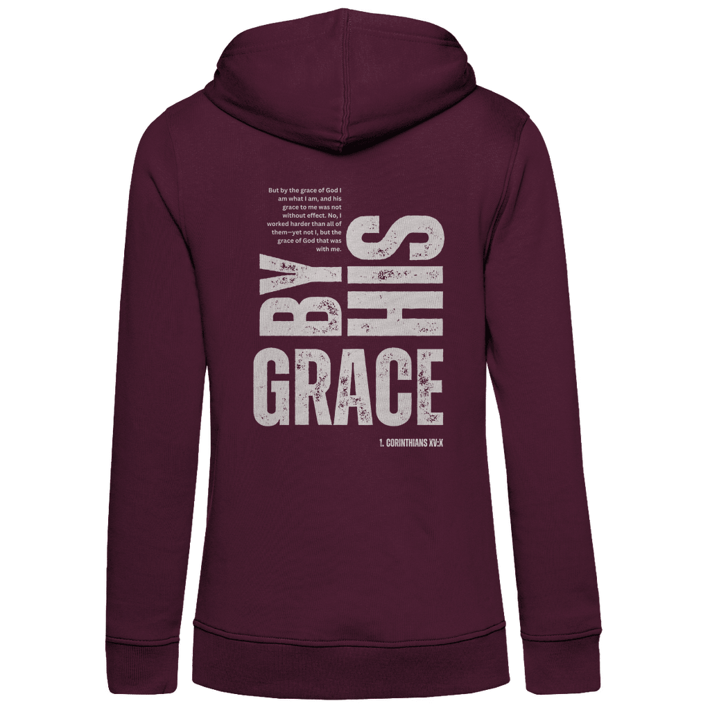 Damen Premium Bio Hoodie "Grace" - by-grace.store