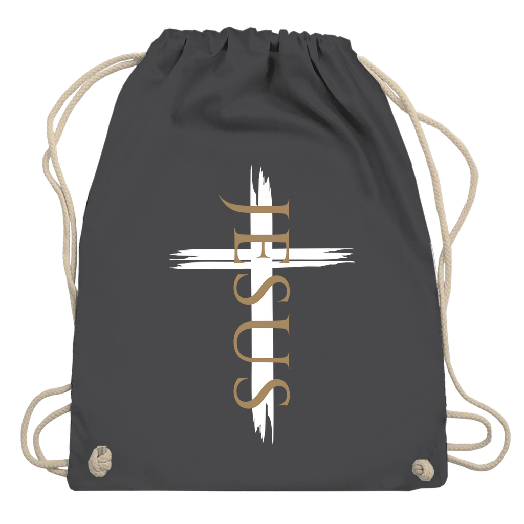 Turnbeutel "Jesus Kreuz" - by-grace.store