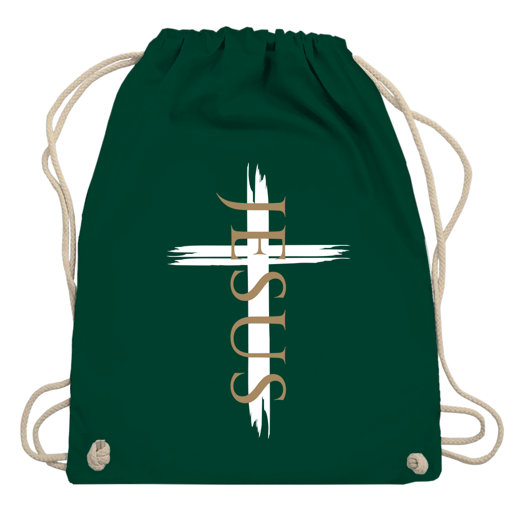 Turnbeutel "Jesus Kreuz" - by-grace.store