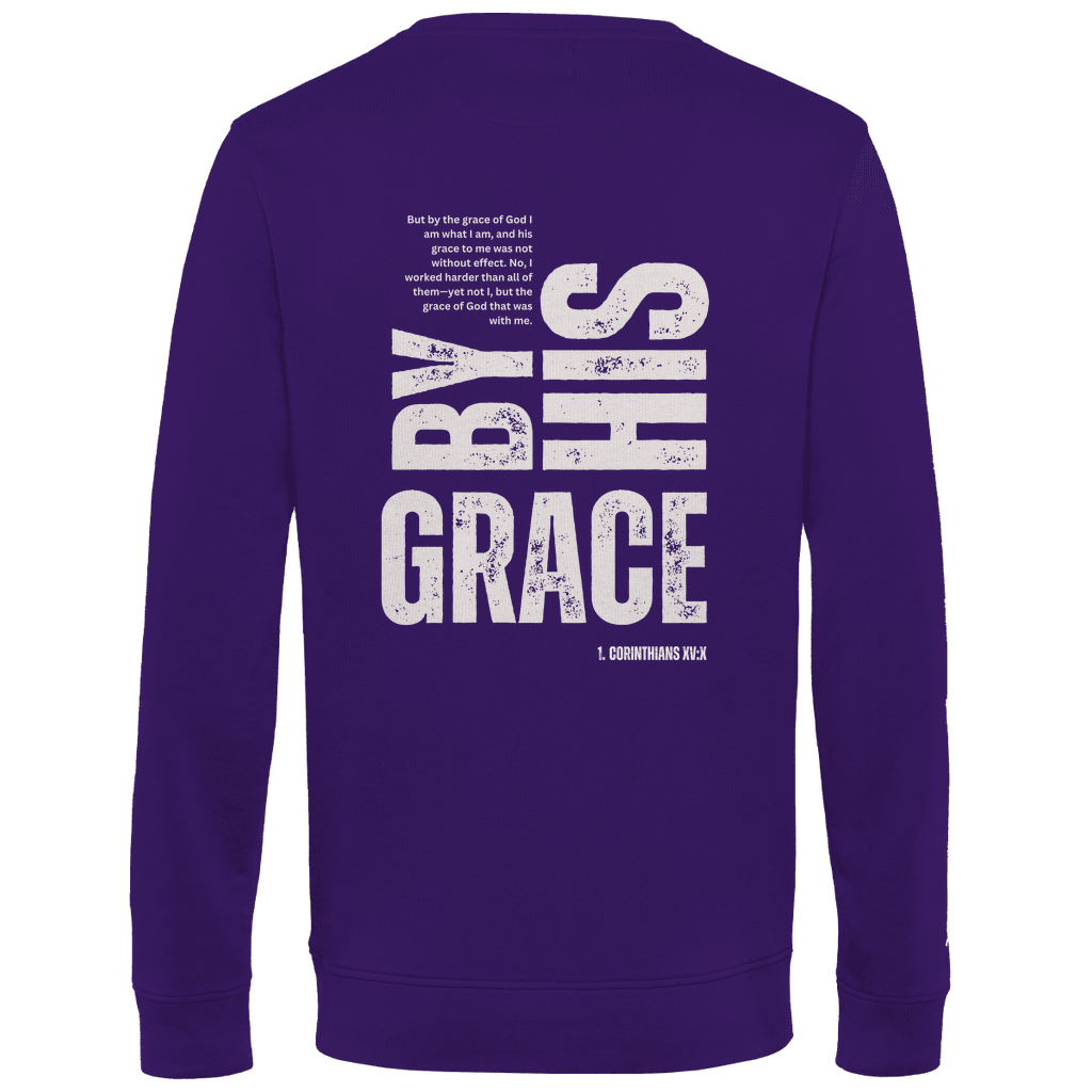 Herren Premium Bio Sweatshirt "Grace" - by-grace.store