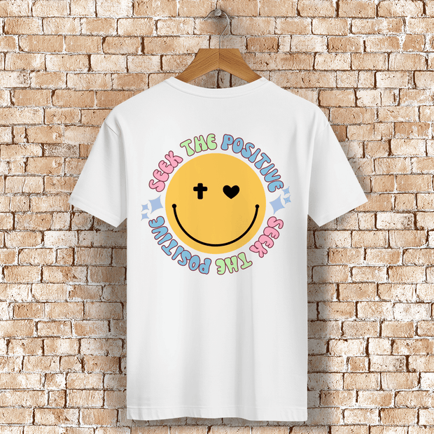 Unisex T-Shirt "Seek the Positive" - by-grace.store