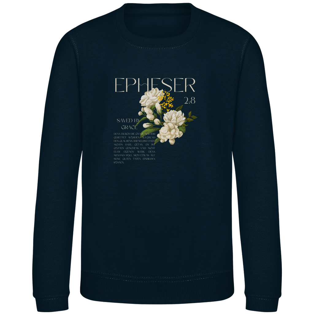 Kinder Sweatshirt "Saved" - by-grace.store