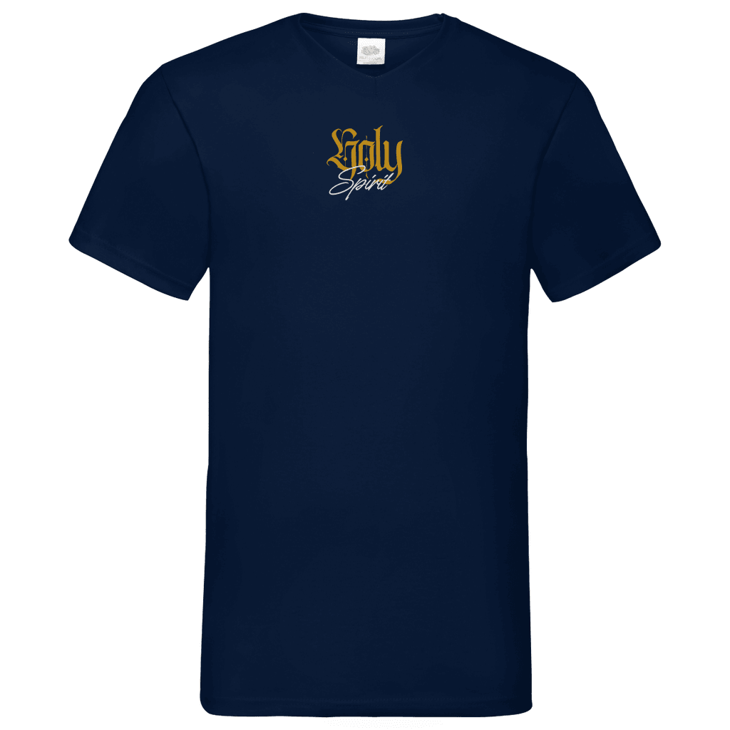 Herren Basic V-Neck T-Shirt 