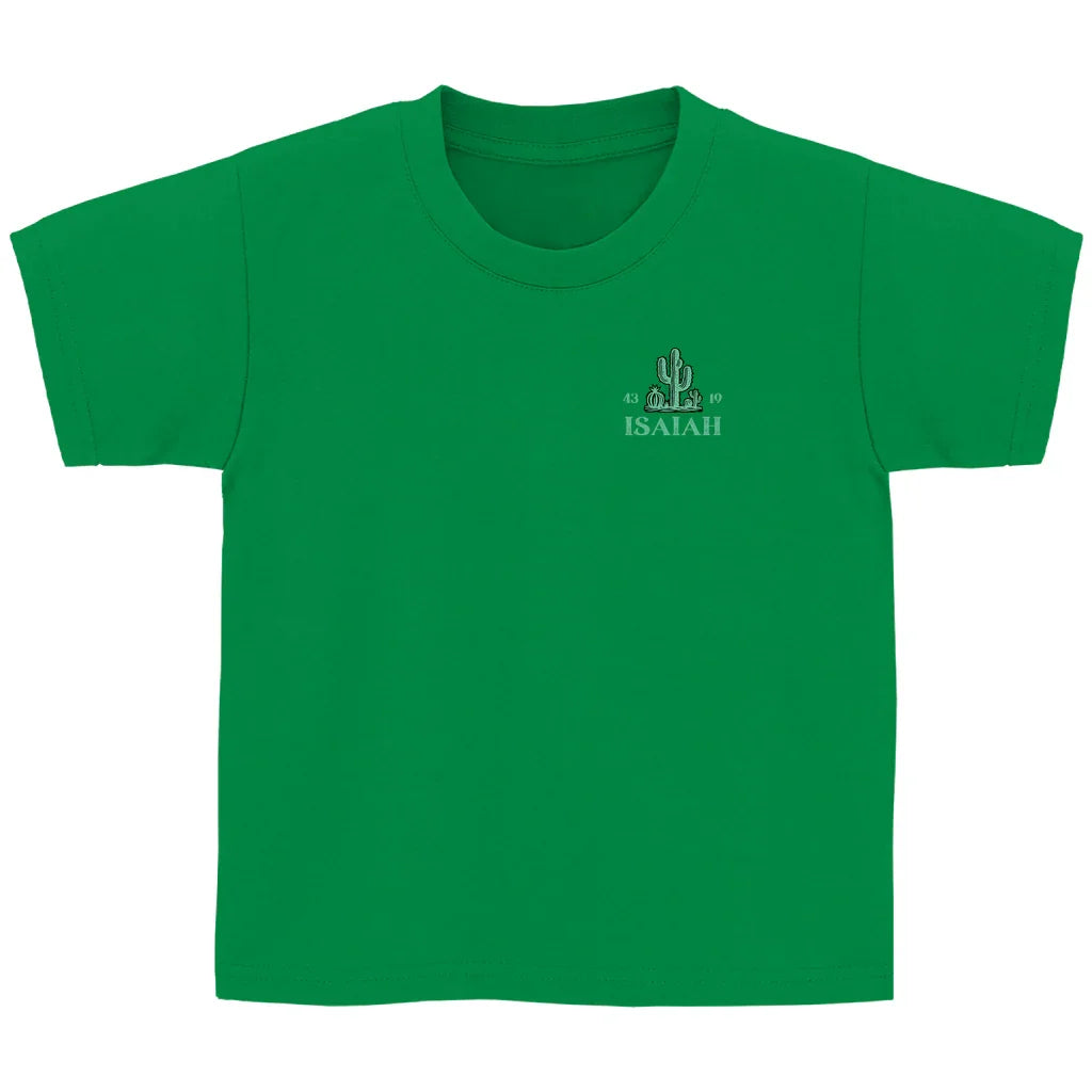 Kinder T-Shirt „Isaiah 43:19“ – Christliches Bio-Baumwolle Shirt mit Bibelvers | byGraceStore