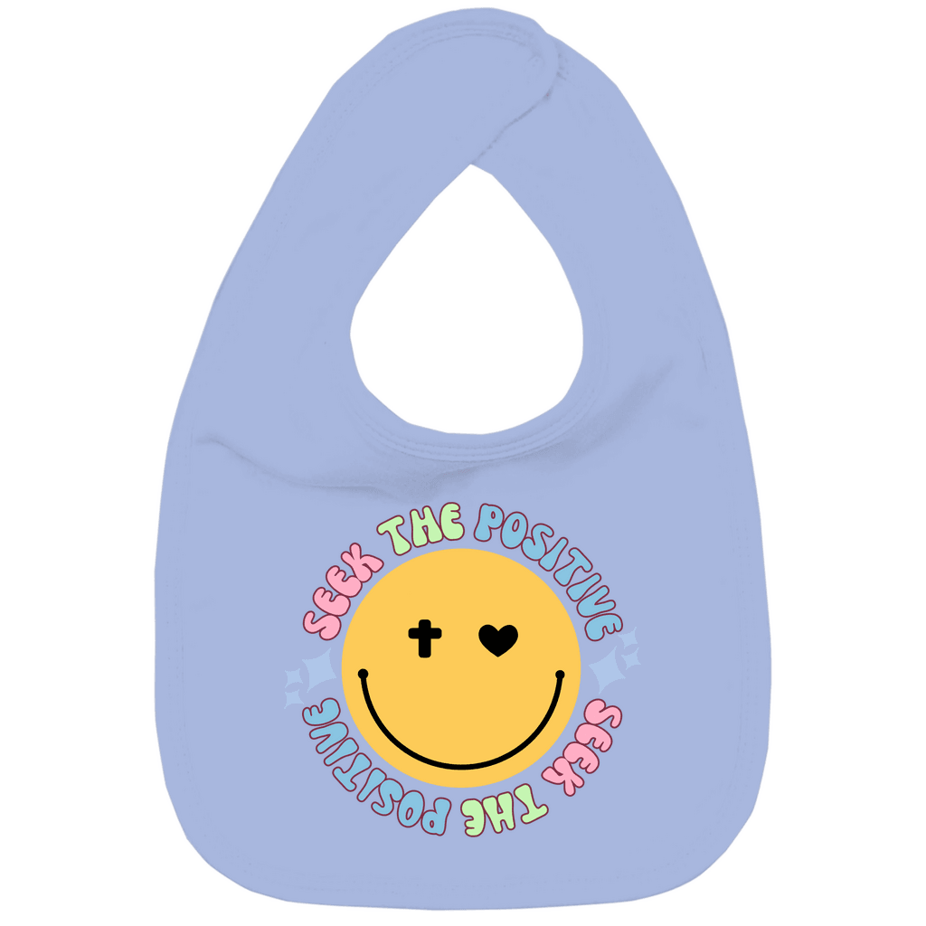 Kinder Bio Lätzchen "Seek the Positive" - by-grace.store