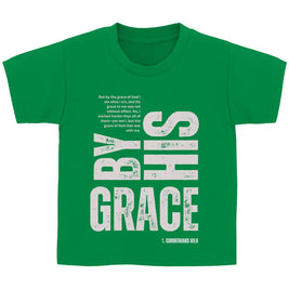 Kinder T-Shirt „Grace“ – Christliches Basic Shirt für Jungen & Mädchen | byGraceStore