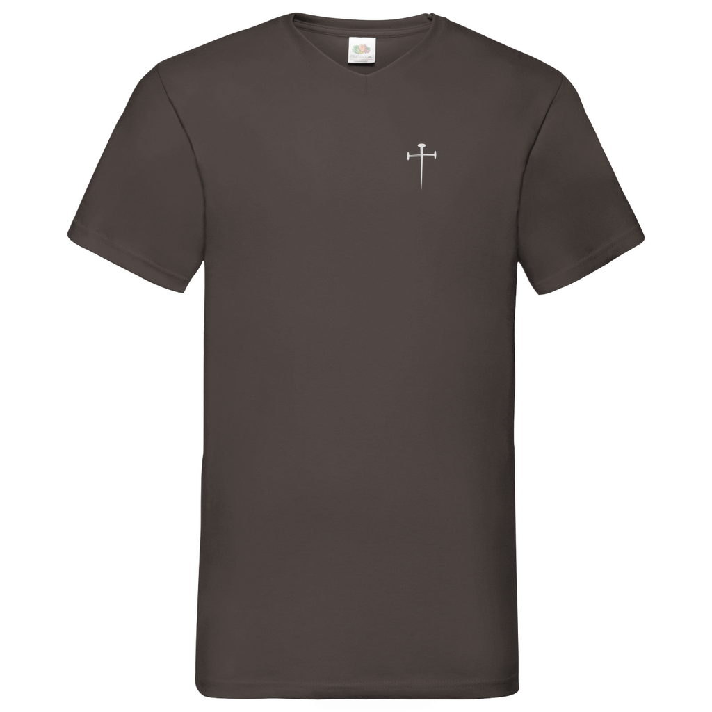 Herren Basic V-Neck T-Shirt 