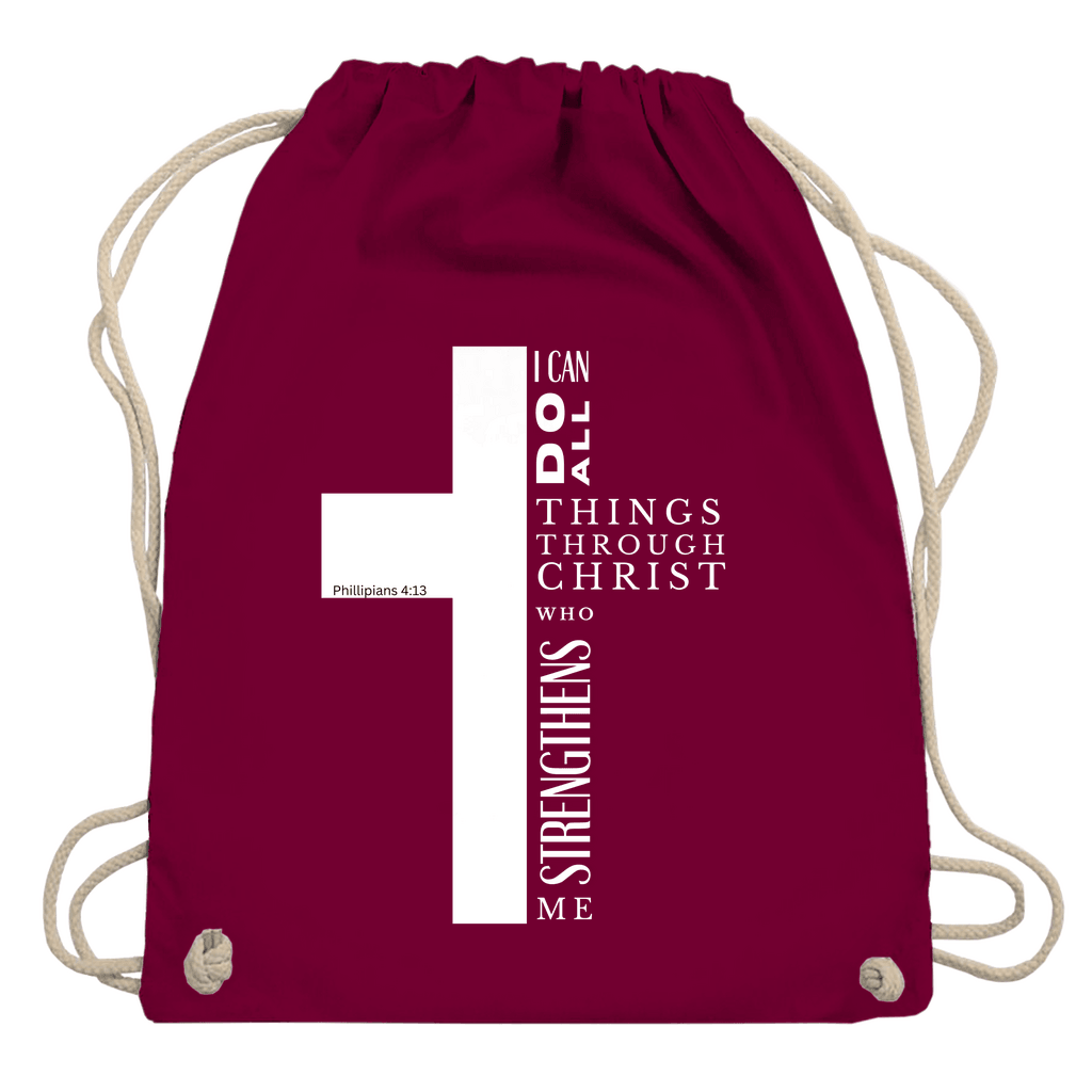 Turnbeutel "I can do all" - by-grace.store