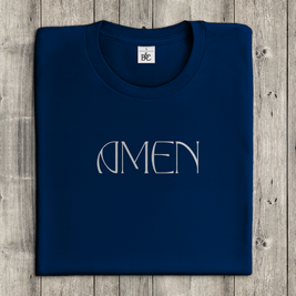 Christliches Damen T-Shirt »Amen« – Glaubens-Statement | by-grace.store