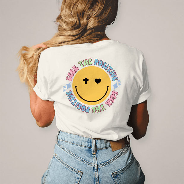 Damen T-Shirt "Seek the Positive" - by-grace.store
