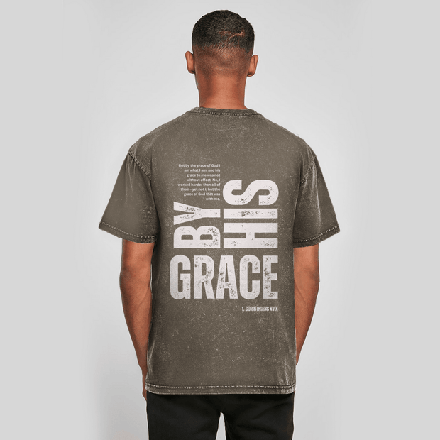 Oversize Washed T-Shirt "Grace" - by-grace.store