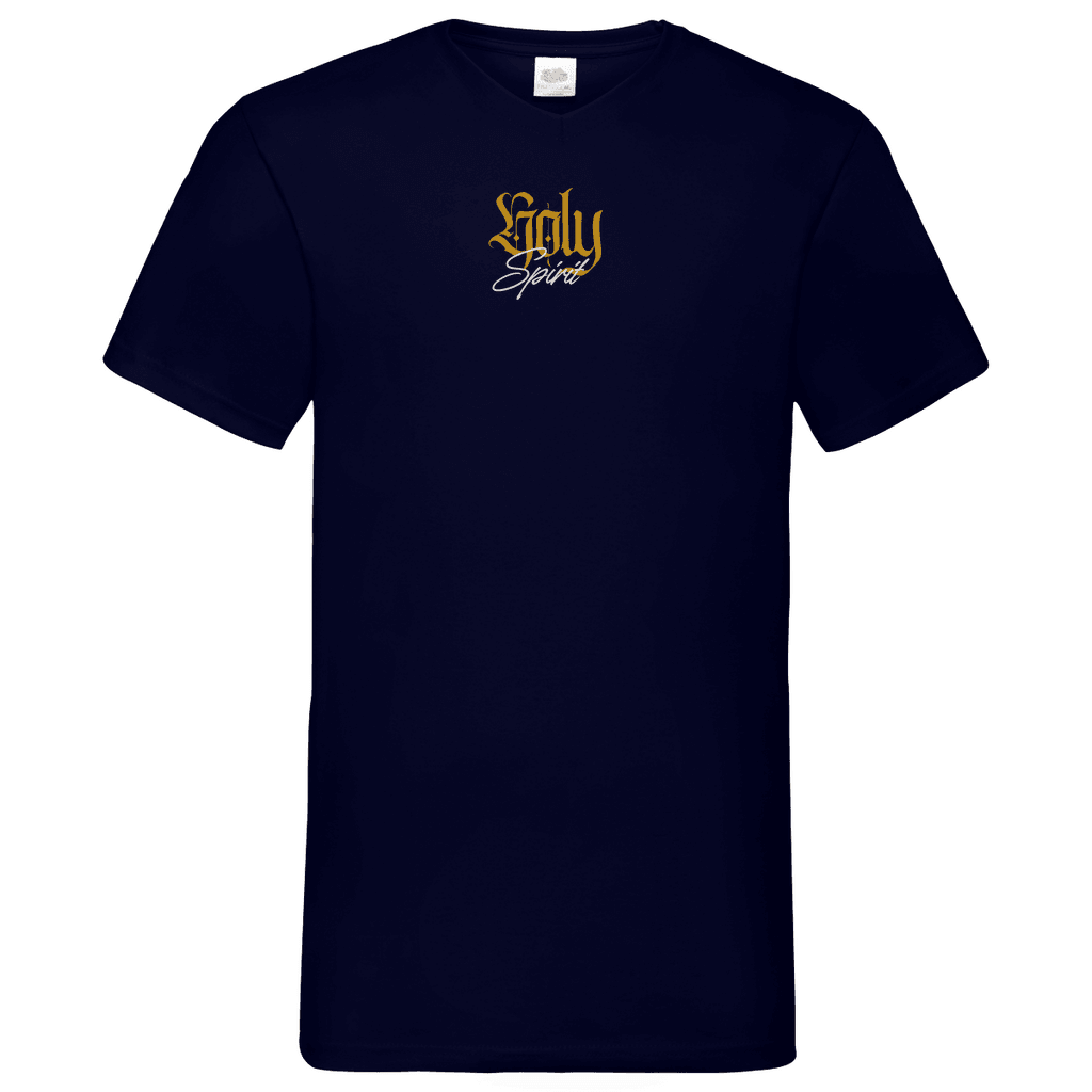 Herren Basic V-Neck T-Shirt 