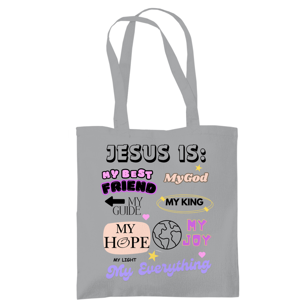 Tragetasche "Jesus is" - by-grace.store