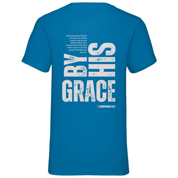 Herren Basic V-Neck T-Shirt "Grace" - by-grace.store