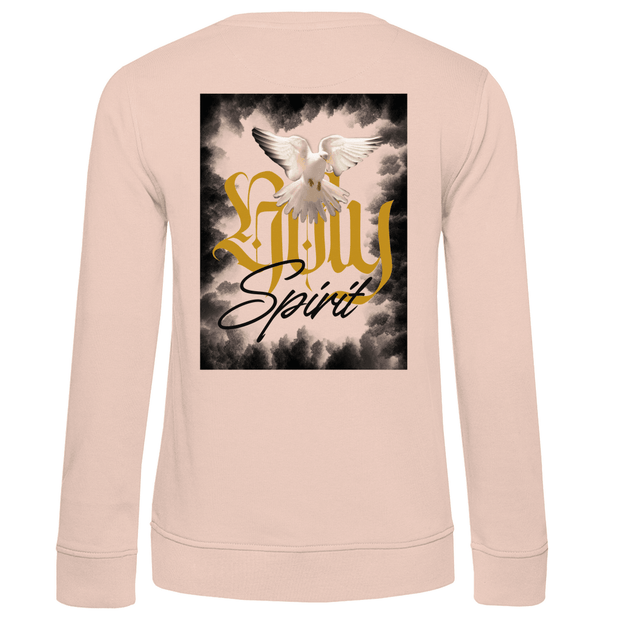 Damen Premium Bio Sweatshirt "Holy Spirit" - by-grace.store