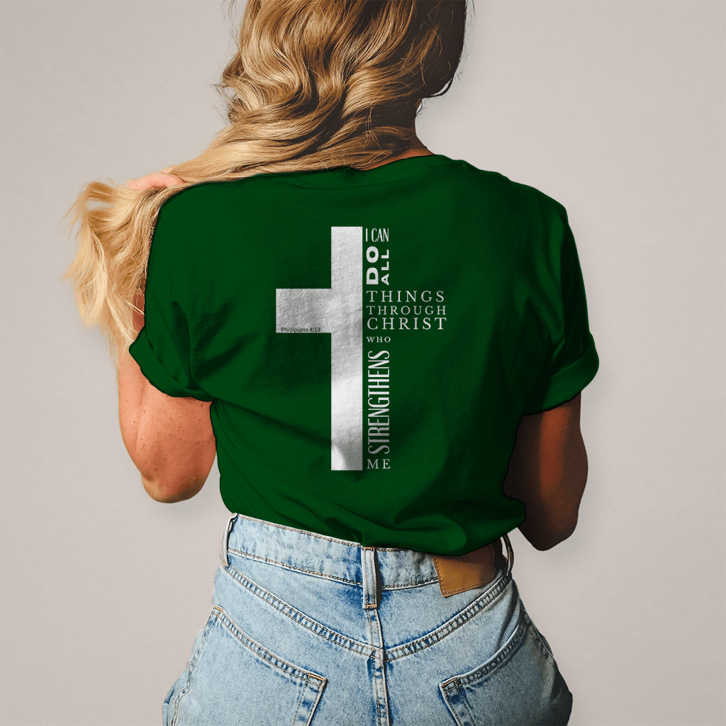 Damen T-Shirt "I can do all" - by-grace.store