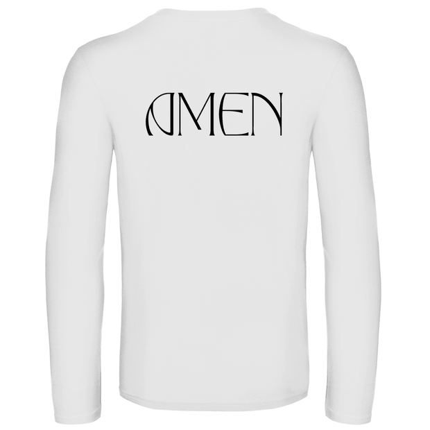 Unisex Langarmshirt "Amen" - by-grace.store