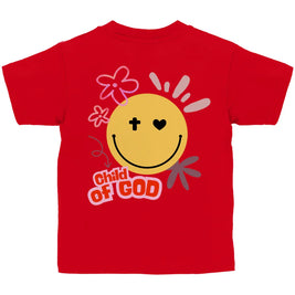 Kinder T-Shirt „Child of God“ – Christliches Basic Shirt für Jungen & Mädchen | byGraceStore