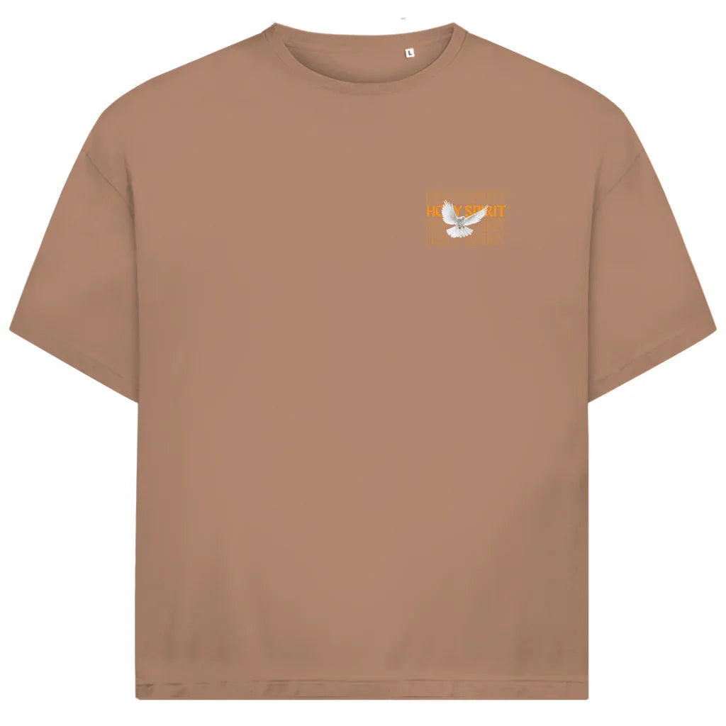 Holy Spirit Oversize T-Shirt | Vorder- & Rückendruck mit Friedenstaube | JJ Streetwear